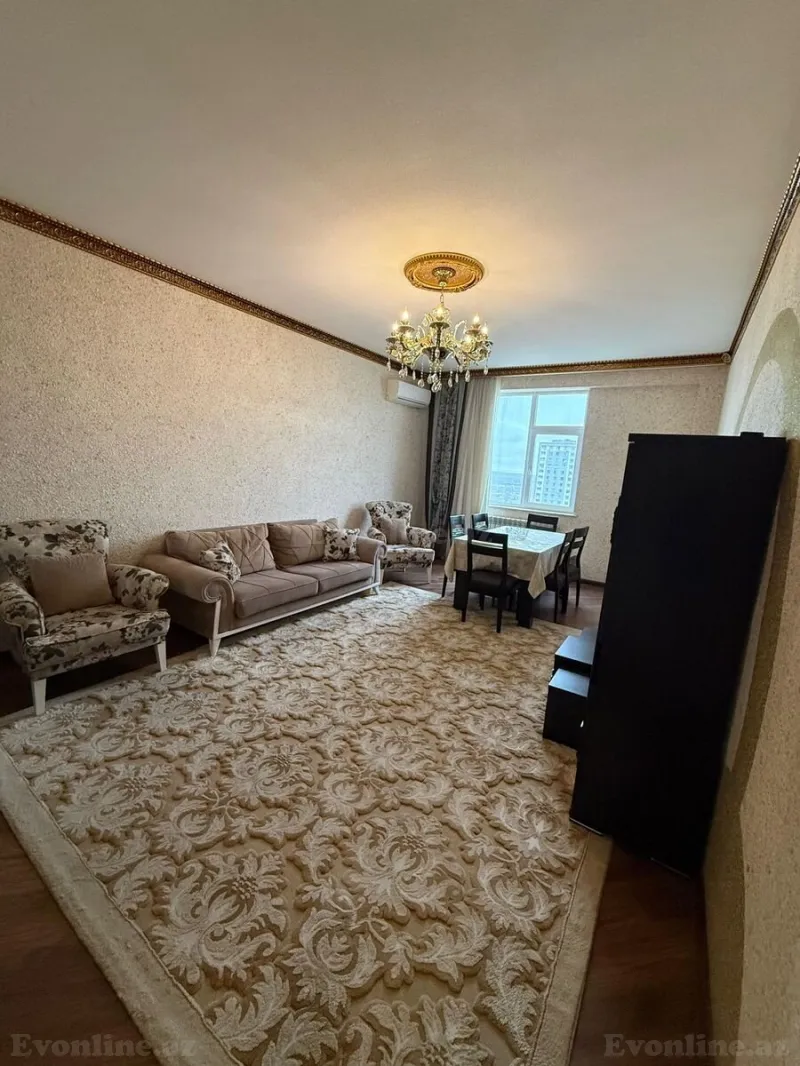 Satılır 3 otaqlı Mənzil Yeni tikili 115 m² 9-cu mikrorayon - şəkil 2