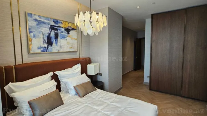 Kirayə verilir 3 otaqlı Mənzil Yeni tikili 160 m² Xətai m. - şəkil 17