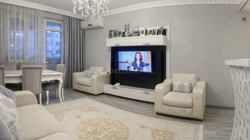 Satılır 3 otaqlı Mənzil Yeni tikili 82 m² Sabunçu r. - şəkil 2