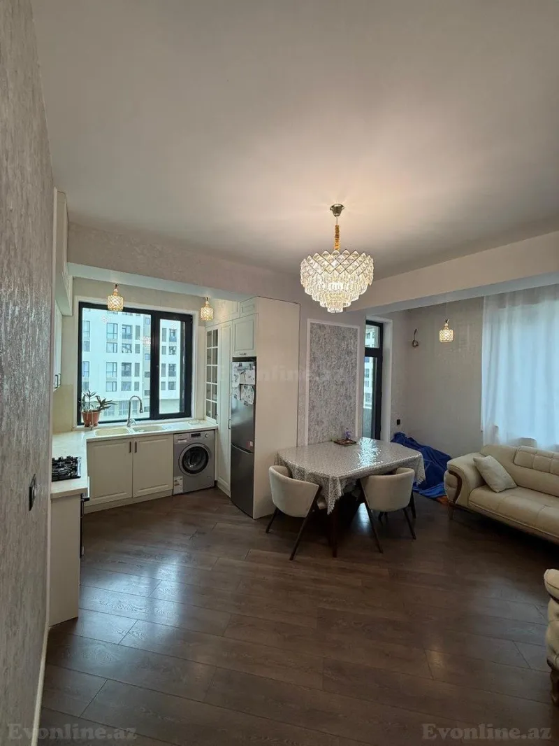 Satılır 4 otaqlı Mənzil Yeni tikili 100 m² 7-ci mikrorayon - şəkil 3