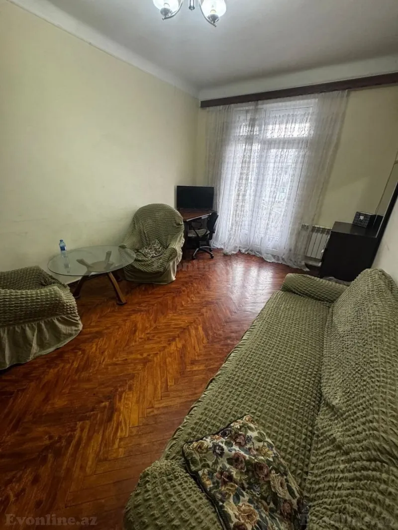 2 otaqlı Mənzil 50 m² Nəriman Nərimanov m. Kirayə verilir