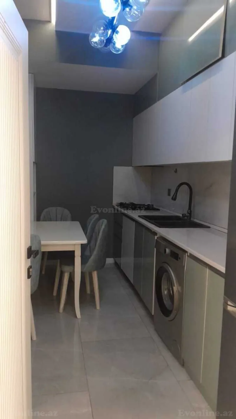 Kirayə verilir 2 otaqlı Mənzil Yeni tikili 70 m² Nəsimi r. - şəkil 4