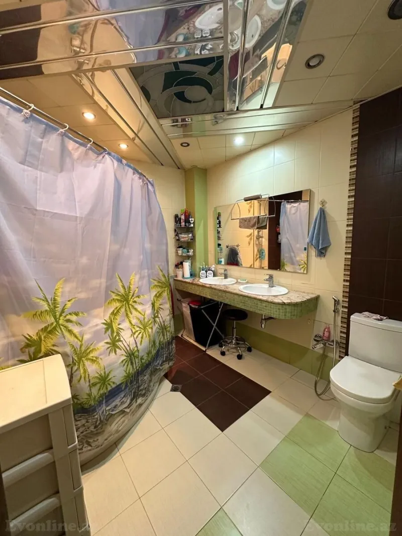 Kirayə verilir 4 otaqlı Mənzil Yeni tikili 215 m² Yasamal - şəkil 19