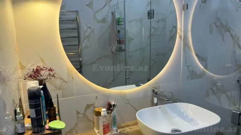 Kirayə verilir 3 otaqlı Mənzil Yeni tikili 130 m² 8-ci mikrorayon - şəkil 8