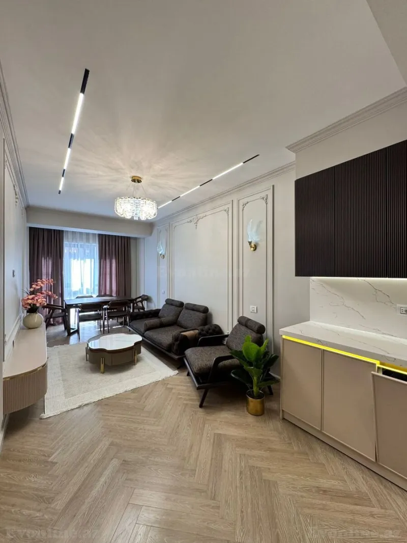 Satılır 3 otaqlı Mənzil Yeni tikili 91 m² Xətai m. - şəkil 3