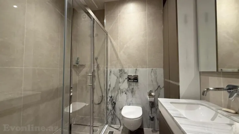 Satılır 1 otaqlı Mənzil Yeni tikili 59.6 m² Sabunçu r. - şəkil 5