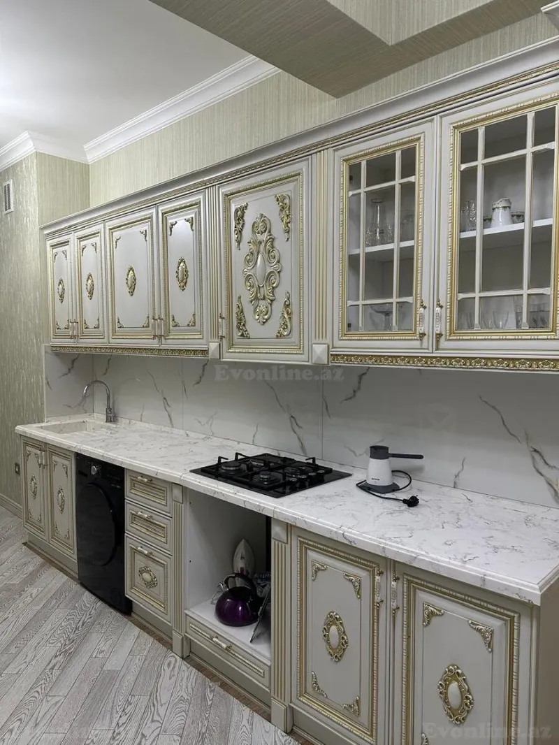 Kirayə verilir 3 otaqlı Mənzil Yeni tikili 130 m² Nərimanov r. - şəkil 2