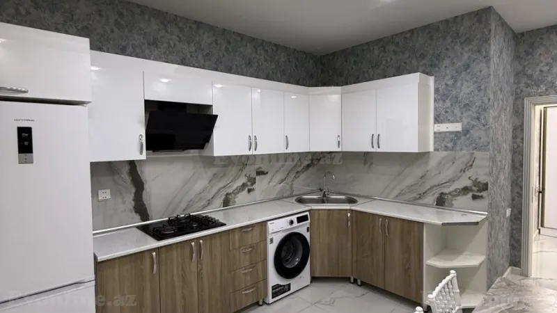 Kirayə verilir 2 otaqlı Mənzil Yeni tikili 106 m² 8 Noyabr m. - şəkil 5