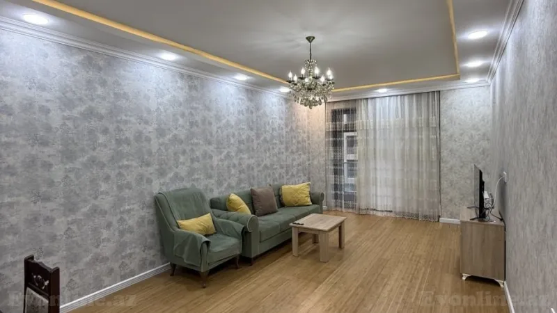 Kirayə verilir 2 otaqlı Mənzil Yeni tikili 106 m² 8 Noyabr m. - şəkil 8