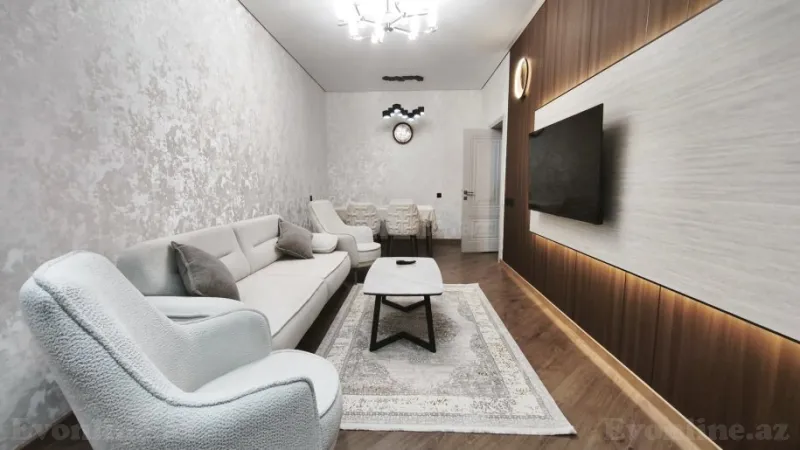 Kirayə verilir 2 otaqlı Mənzil Yeni tikili 65 m² Nəriman Nərimanov m. - şəkil 2