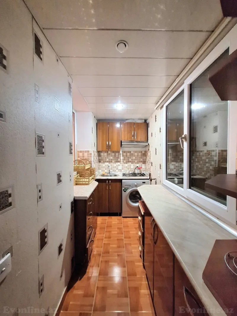 Kirayə verilir 2 otaqlı Mənzil Köhnə tikili 50 m² İnşaatçılar m. - şəkil 4