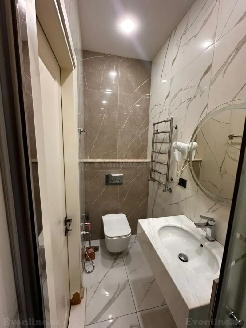 Kirayə verilir 3 otaqlı Mənzil Yeni tikili 116 m² Yasamal - şəkil 14