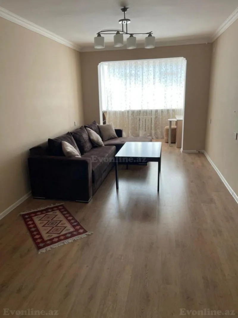 Kirayə verilir 2 otaqlı Mənzil Köhnə tikili 58 m² Nizami r. - şəkil 2