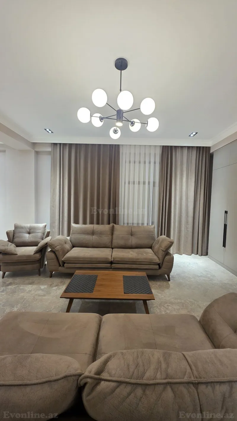 Kirayə verilir 2 otaqlı Mənzil Yeni tikili 100 m² Yasamal r. - şəkil 2