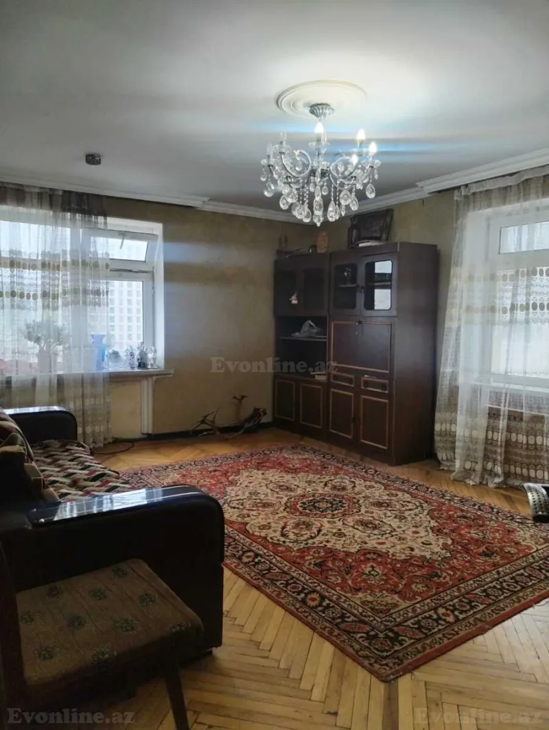 Satılır 2 otaqlı Mənzil Köhnə tikili 65 m² Yasamal - şəkil 3