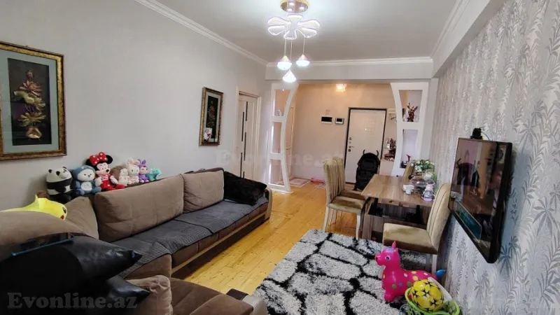 Satılır 2 otaqlı Mənzil Yeni tikili 55 m² Xocəsən - şəkil 2