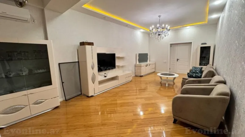 Kirayə verilir 2 otaqlı Mənzil Yeni tikili 100 m² Nərimanov r. - şəkil 2