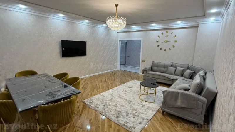 4 otaqlı Mənzil 140 m² Nəriman Nərimanov m. Kirayə verilir