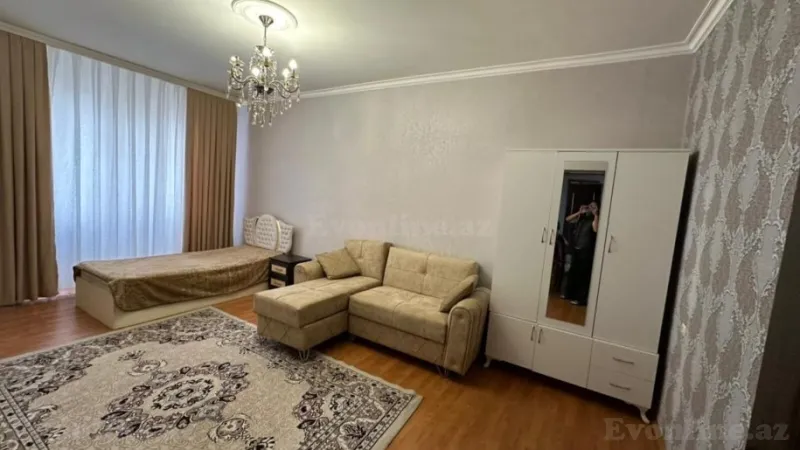 Kirayə verilir 3 otaqlı Mənzil Yeni tikili 87 m² Yeni Yasamal