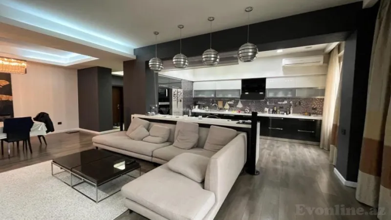 Satılır 4 otaqlı Mənzil Yeni tikili 200 m² Xətai m. - şəkil 3