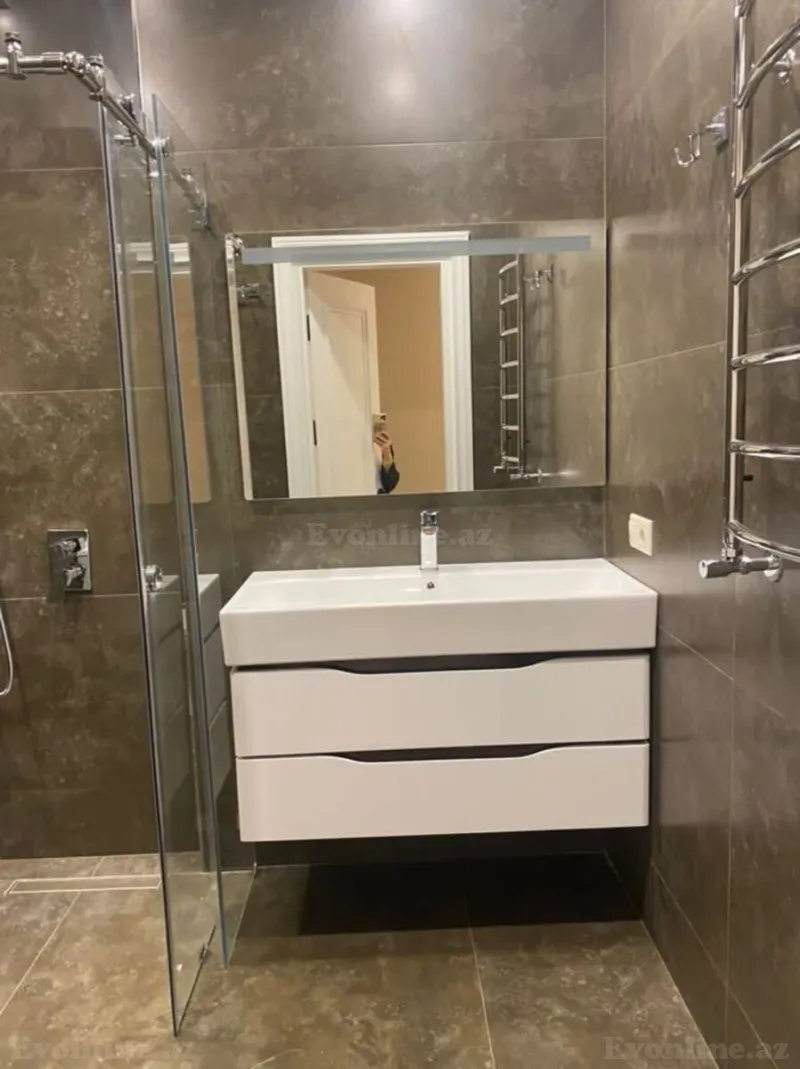 Kirayə verilir 3 otaqlı Mənzil Yeni tikili 120 m² Elmlər Akademiyası m. - şəkil 13