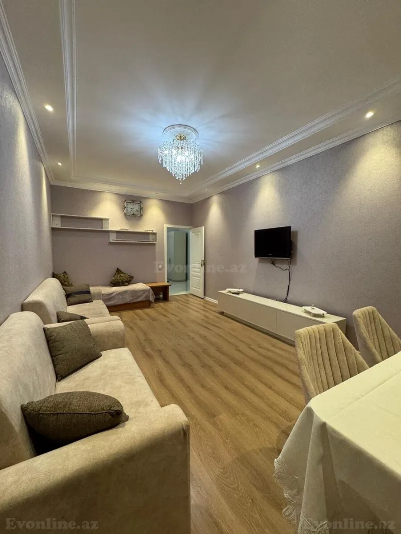 Kirayə verilir 2 otaqlı Mənzil Yeni tikili 71 m² Saray