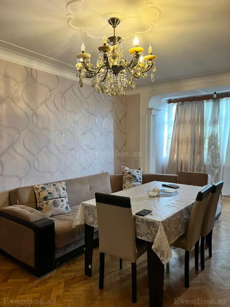3 otaqlı Mənzil 75 m² Nəriman Nərimanov m. Kirayə verilir