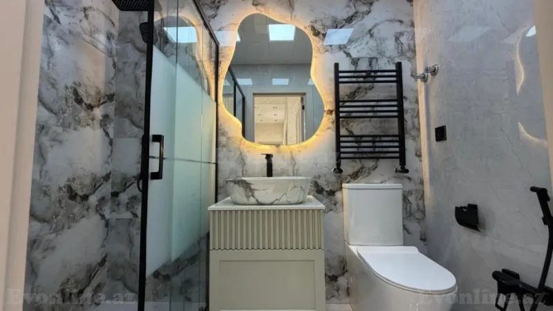 Satılır 2 otaqlı Mənzil Yeni tikili 80 m² Həzi Aslanov - şəkil 10