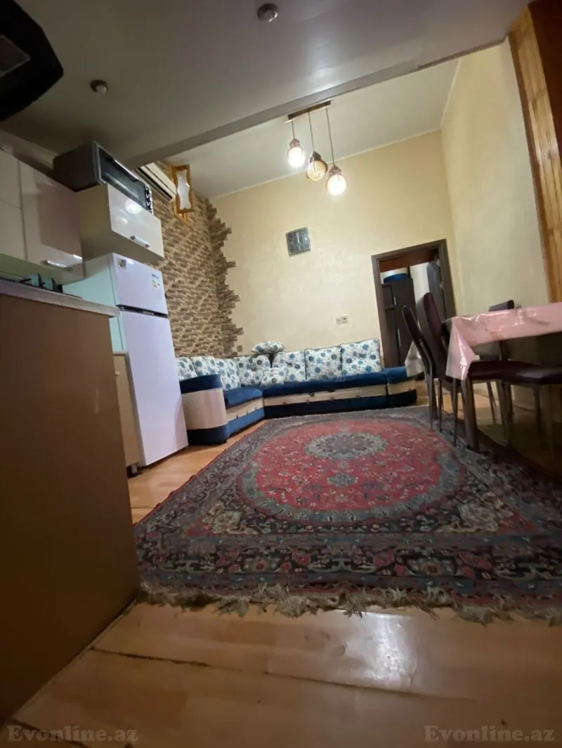 Kirayə verilir 2 otaqlı Mənzil Köhnə tikili 60 m² Nizami m. - şəkil 2