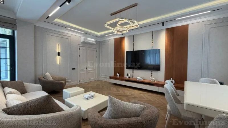 Satılır 4 otaqlı Mənzil Yeni tikili 166 m² Elmlər Akademiyası m. - şəkil 4