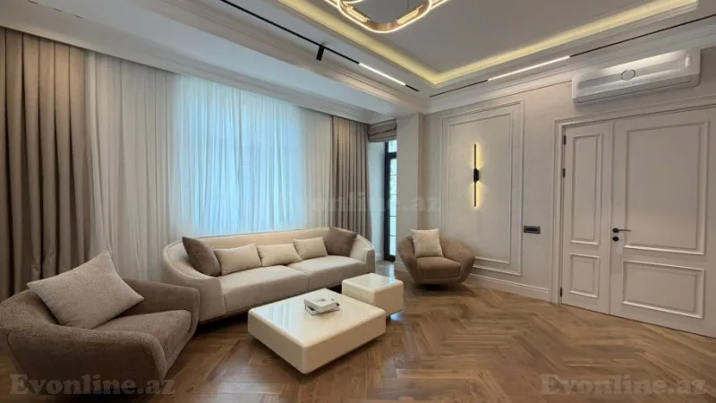 Satılır 4 otaqlı Mənzil Yeni tikili 166 m² Elmlər Akademiyası m. - şəkil 5