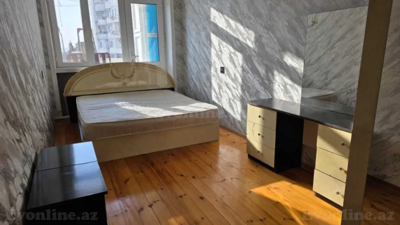 2 otaqlı Mənzil 60 m² Neftçilər m. Kirayə verilir