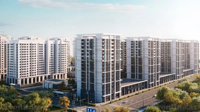 Satılır 2 otaqlı Mənzil Yeni tikili 117.2 m² Koroğlu m. - şəkil 6