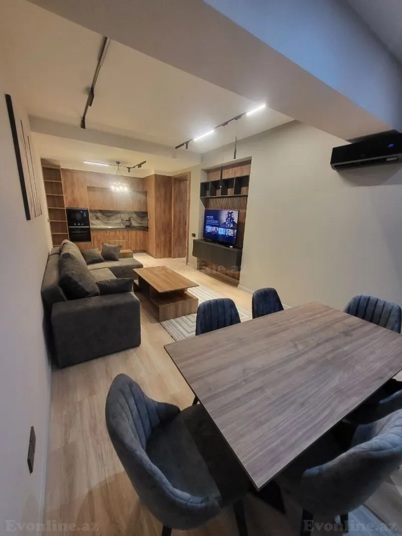 Kirayə verilir 2 otaqlı Mənzil Yeni tikili 65 m² Xətai m. - şəkil 3