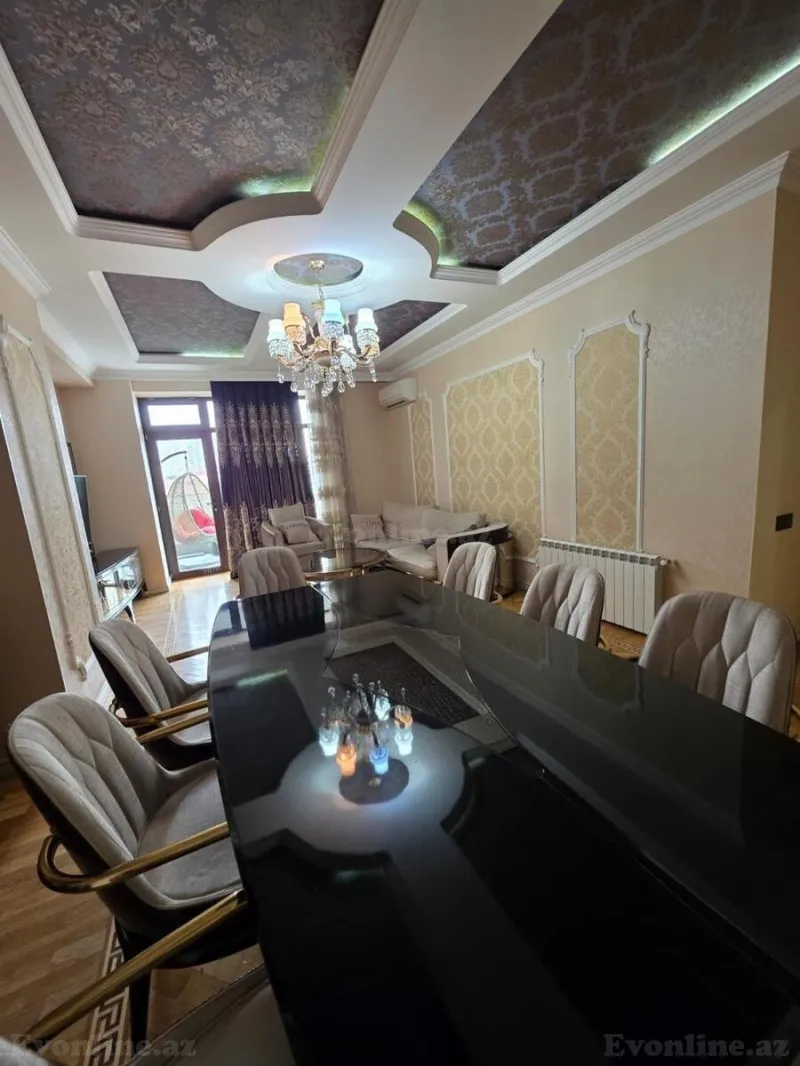 Kirayə verilir 3 otaqlı Mənzil Yeni tikili 150 m² 8 Noyabr m. - şəkil 2