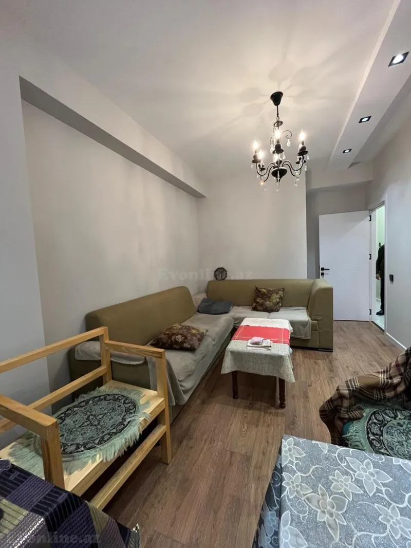 Satılır 2 otaqlı Mənzil Yeni tikili 46 m² Dərnəgül m. - şəkil 2