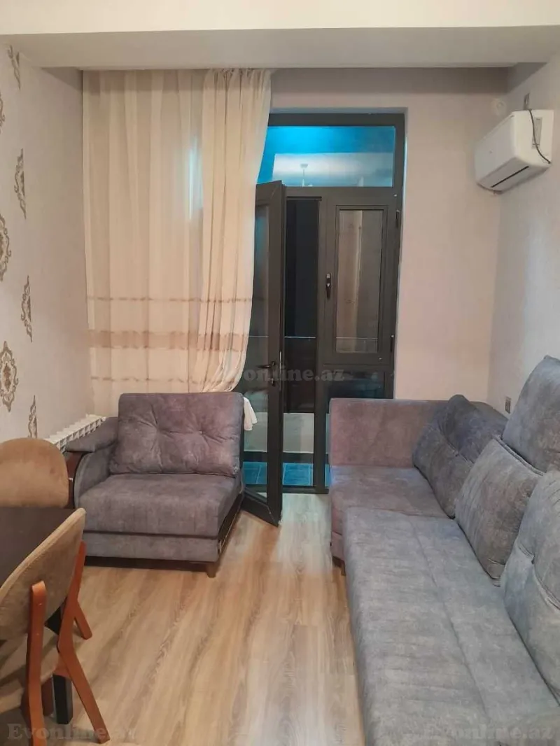 Kirayə verilir 1 otaqlı Mənzil Yeni tikili 35 m² Nizami m. - şəkil 2