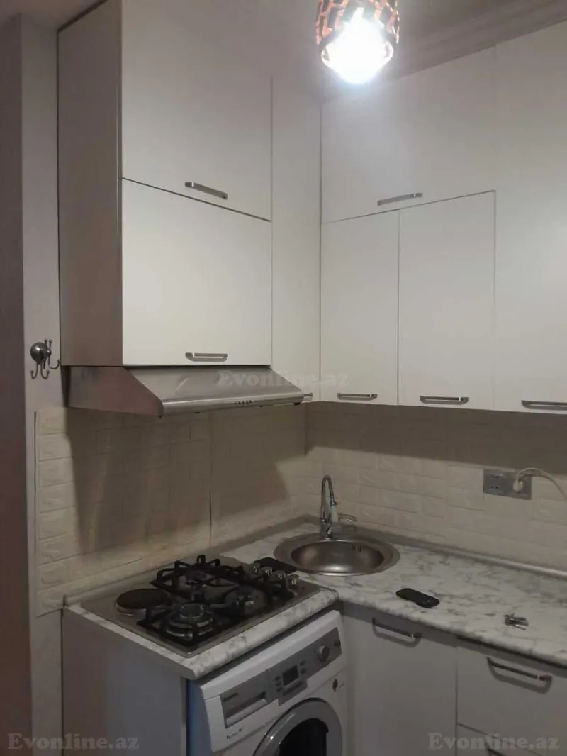 Kirayə verilir 1 otaqlı Mənzil Yeni tikili 35 m² Nizami m. - şəkil 8