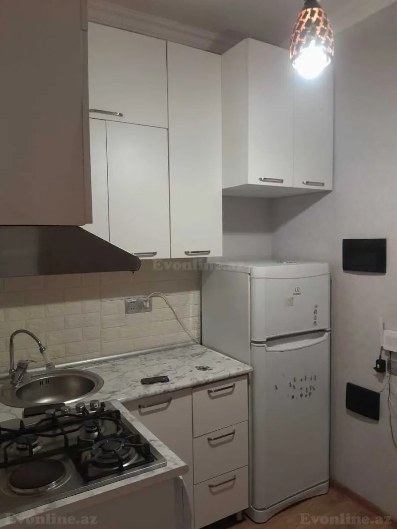 Kirayə verilir 1 otaqlı Mənzil Yeni tikili 35 m² Nizami m. - şəkil 12