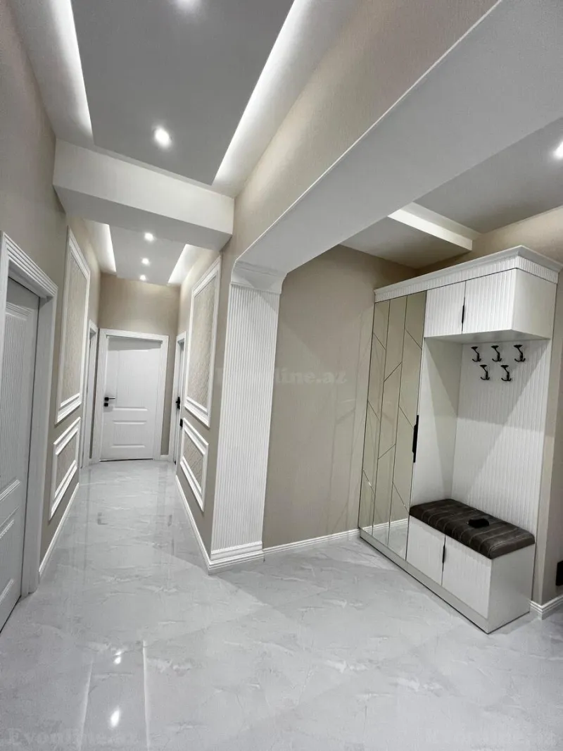 Satılır 3 otaqlı Mənzil Yeni tikili 86 m² Qara Qarayev m. - şəkil 5