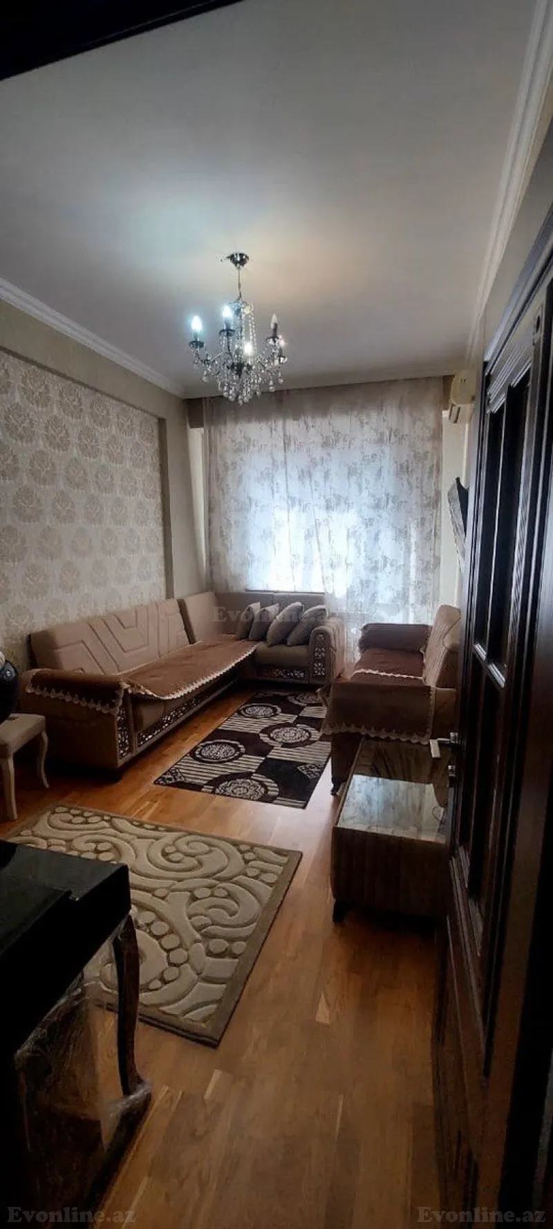 Satılır 3 otaqlı Mənzil Yeni tikili 75 m² Qara Qarayev m. - şəkil 2