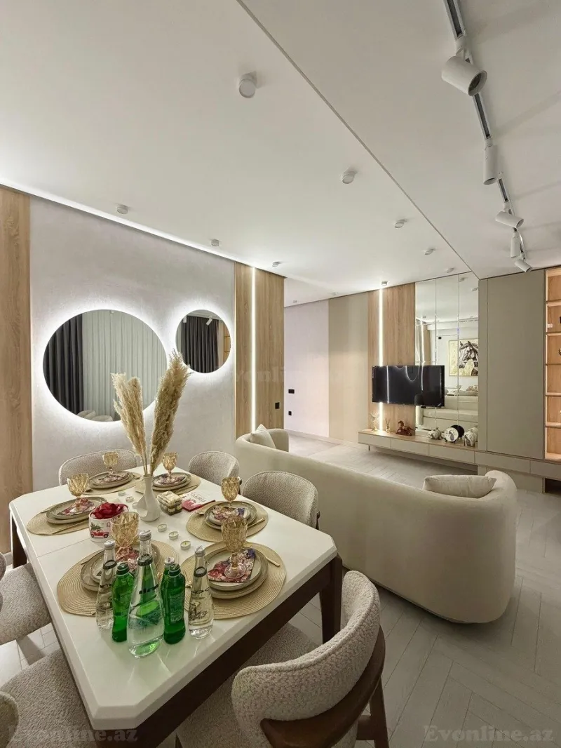 Satılır 2 otaqlı Mənzil Yeni tikili 78 m² Qara Qarayev m. - şəkil 3