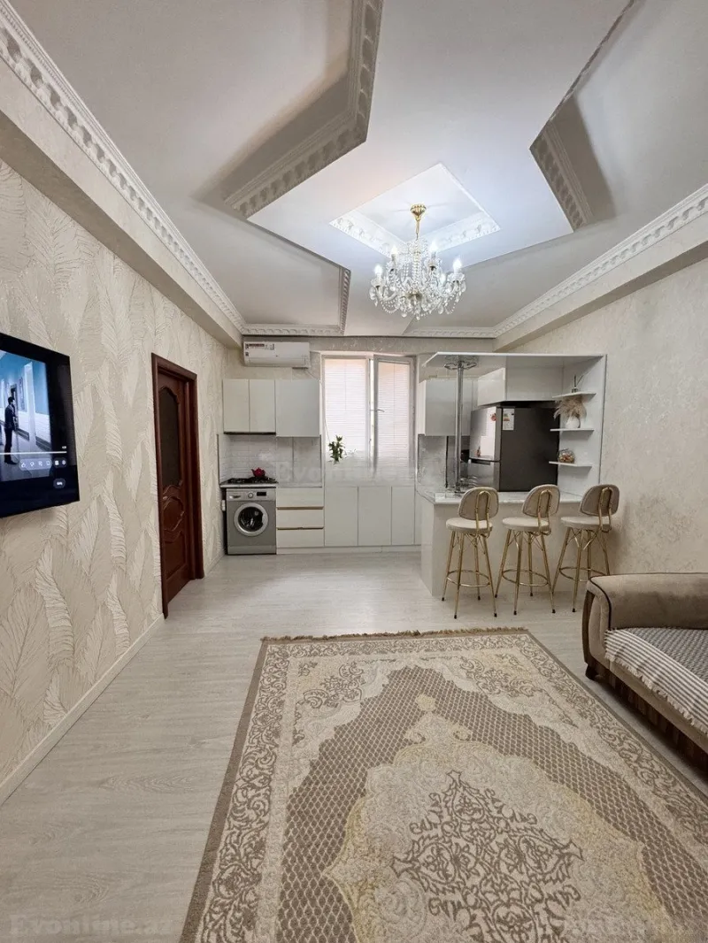 Satılır 3 otaqlı Mənzil Yeni tikili 75.7 m² Əhmədli - şəkil 2