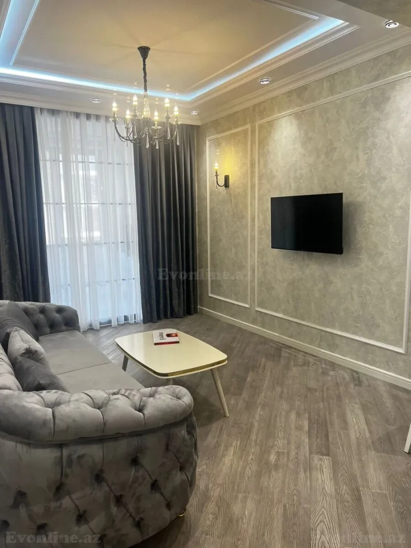 Kirayə verilir 2 otaqlı Mənzil Yeni tikili 70 m² Gənclik m. - şəkil 2