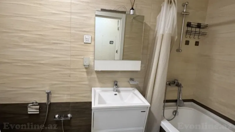 Kirayə verilir 2 otaqlı Mənzil Yeni tikili 70 m² Gənclik m. - şəkil 13