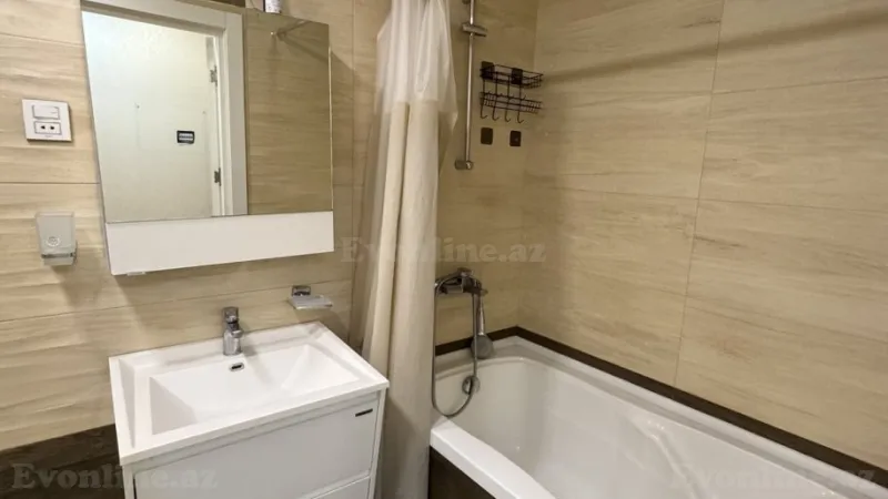 Kirayə verilir 2 otaqlı Mənzil Yeni tikili 70 m² Gənclik m. - şəkil 15