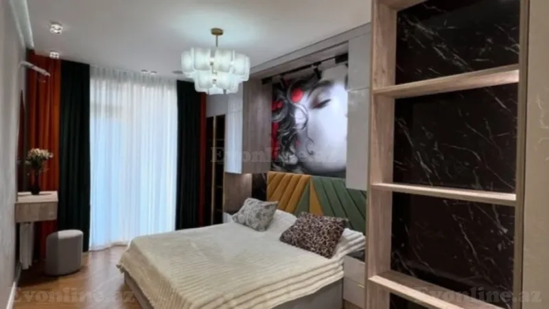 Kirayə verilir 2 otaqlı Mənzil Yeni tikili 106 m² 8 Noyabr m. - şəkil 3