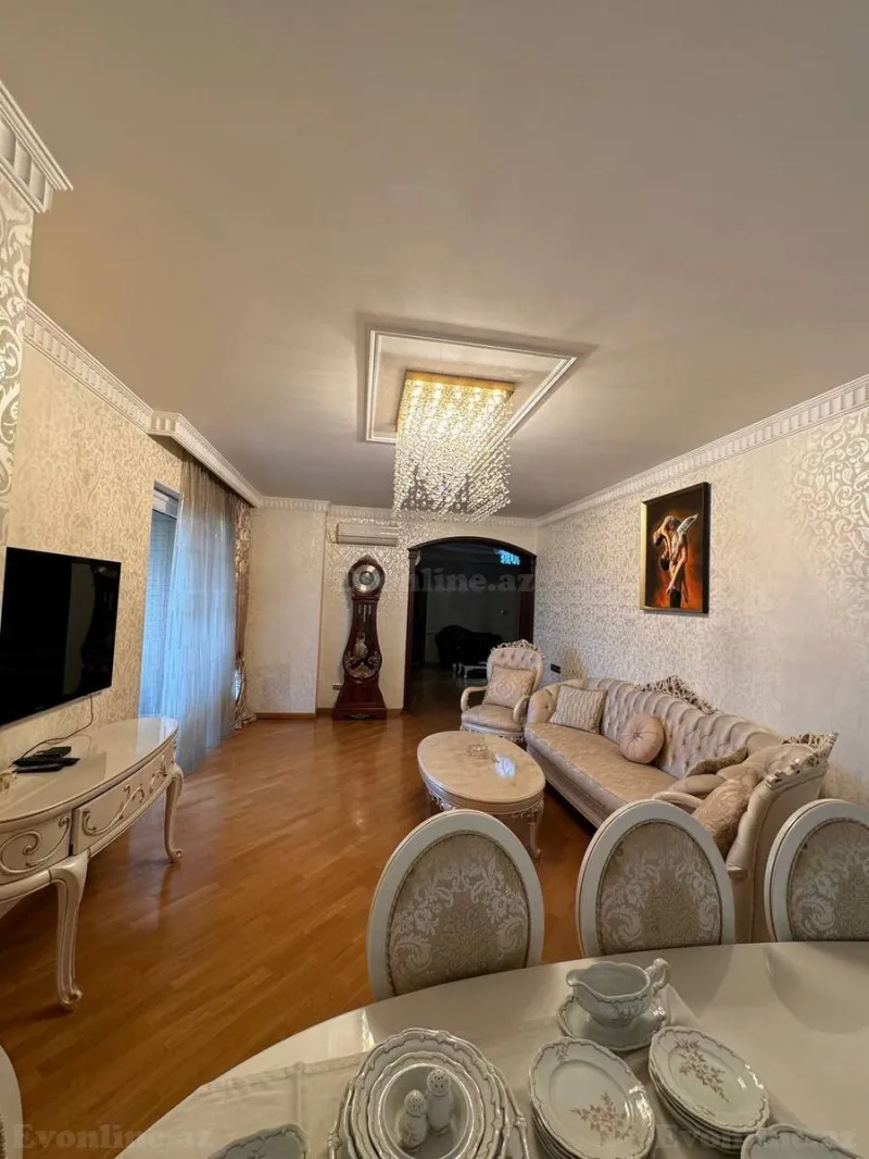 Satılır 3 otaqlı Mənzil Yeni tikili 128 m² Xətai m. - şəkil 4