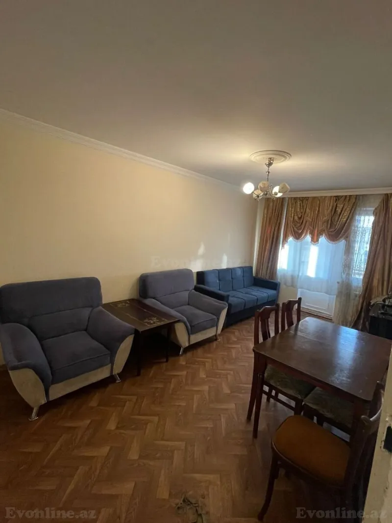 2 otaqlı Mənzil 55 m² Neftçilər m. Kirayə verilir