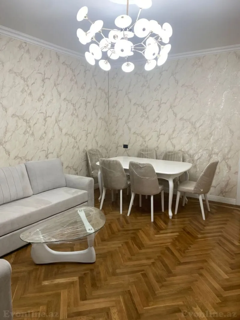 Kirayə verilir 3 otaqlı Mənzil Köhnə tikili 80 m² Sahil m. - şəkil 2